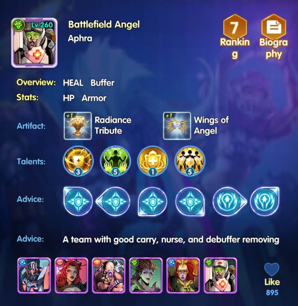 Heroes - Aphra - Guide