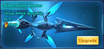 Spaceship Dimension Hunter Group Attack 2022 08 26