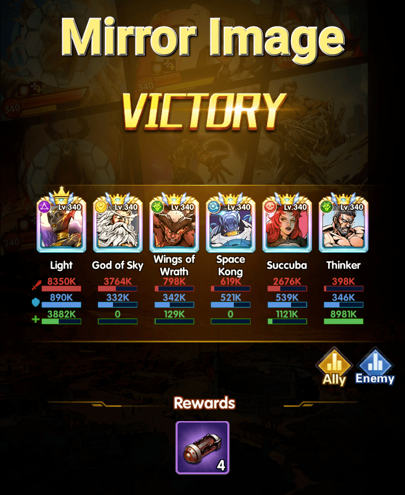 Trial Of Dragon - Mirror Image